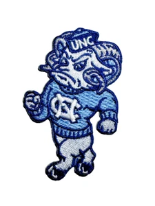 UNC Tar Heels NCAA Vintage Logo Ricamato 2,5 pollici Ferro/Toppa da Cucire - Foto 1 di 3