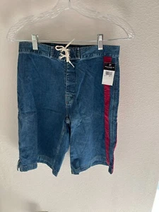 POLO JEANS CO.RALPH LAUREN TAGLIA 14 BLU/ROSSA A RIGHE PER RAGAZZO - Foto 1 di 2