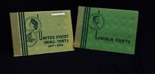 Lot of 2 Vintage Wayte Raymond Popular Albums - Small Cents & Lincoln Cents F-08