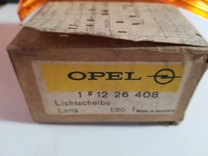 OEM Opel 1226408 Turn Signal Lens Ascona 1973 - 75 - Bild 1 von 6