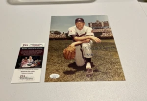 Phil Niekro Atlanta Braves MLB Autographed Signed 8x10 Photo JSA Auth. Script - Picture 1 of 9