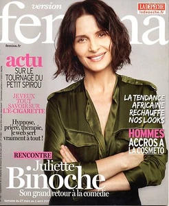 French magazine 2017 = JULIETTE BINOCHE - Bild 1 von 1