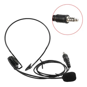 7.1-C7 Ordinary Rear Mount Big Plug Tactical Earhook Casque Écouteur In-ear - Photo 1/12