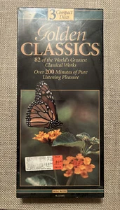 New Golden Classics 82 Of The World's Greatest Classical Works On 3- CDs RARE! - Picture 1 of 5