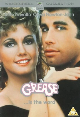Grease (1978) Widescreen DVD, John Travolta, Olivia Newton-John [Region 2] - Image 1 of 2