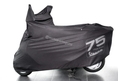 Capa interna 607654M OEM com logotipo Vespa para Vespa Primavera 75º aniversário - Imagem 1 de 2