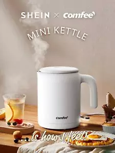 Portable Electric Kettle, 800W Fast Boil, Auto Shut Off, Perfect for Travel/Dorm - Picture 1 of 17