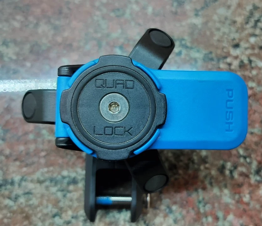 Quad Lock Fork Stem Mount With Viberation Dampener Single Bolt Base not included - Image 1 of 4