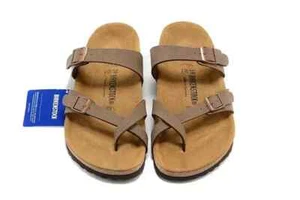 Birkenstock Mayari Birko-Flor Casual Sandals Unisex Regular EU Shoe Size 35-45 - Picture 1 of 6