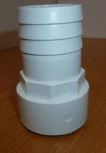 ABS Solvent Weld Pipe Fitting - 1.5" to 38mm Flexi Hose - Picture 1 of 1
