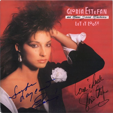 Gloria Estefan Music Album Fanatics Authentic COA Item#10729132 Cover