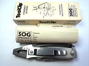SOG ToolClip Multi-Tool 13 Tools Collectible New Japan - Picture 1 of 10