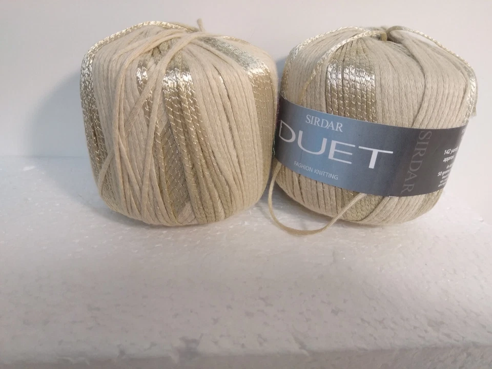 Sirdar - Hilo de gamuza Duet #741 1 nuevo 2,5 oz y 1 es 2,2 oz Foto 1 de 1
