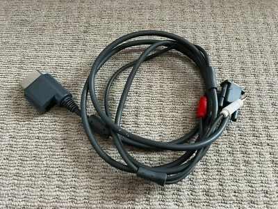 Microsoft - Xbox 360 - Official VGA AV Cable - Image 1 of 4
