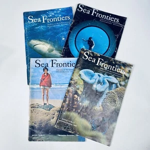 1968 #s 3-6 - Sea Frontiers - Bulletin of International Oceanographic Foundation - Imagen 1 de 5