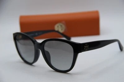 NEW TORY BURCH TY 7163U 1326/23 BLACK GOLD GRADIENT AUTHENTIC SUNGLASSES 54-18 - Image 1 of 4