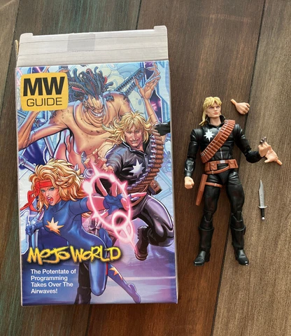Marvel Legends MOJOWORLD LONGSHOT Exclusive 6" Figure X-Men X-Force DazzlerRetro Cover