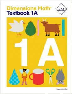 Singapore Math - Dimensions Math Textbook 1A - Picture 1 of 4