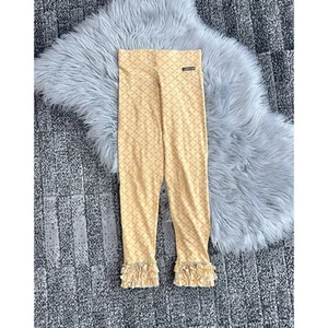 Matilda Jane Sunburst Ruffle Leggings Secret Fields Pants Size 12 - Picture 1 of 3