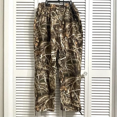 Drake Waterfowl System Camo Pants Realtree Advantage Max 4HD Mesh Line 3XL 48-50 - Image 1 of 4
