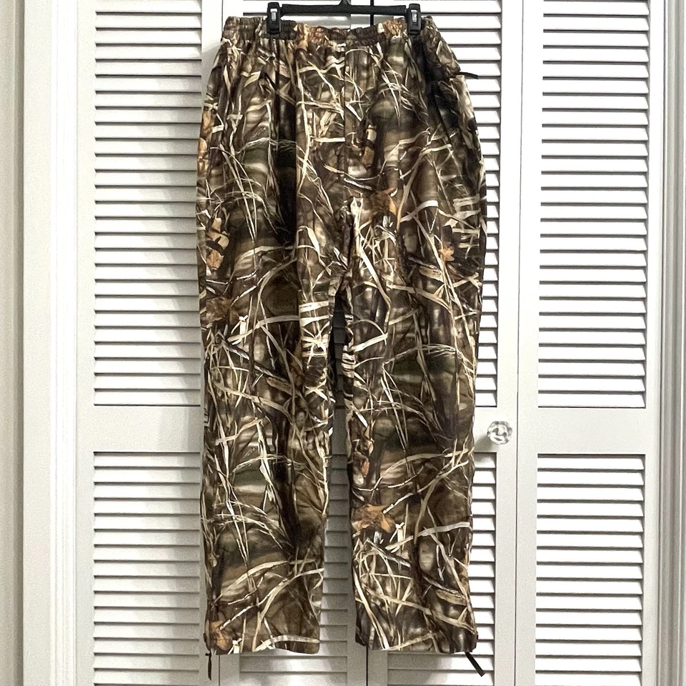 Drake Waterfowl System Camo Pants Realtree Advantage Max 4HD Mesh Line 3XL 48-50 - Image 1 of 4