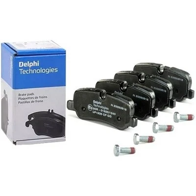 Genuine Delphi Rear Brake Pads Set Fits Land Rover Discovery Range Rover LP1936 - Image 1 of 4