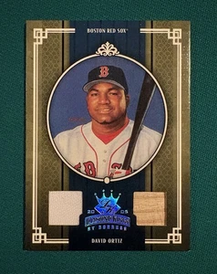 2005 Donruss Playoff Crowning Moment David Ortiz Dual Bat Jersey Relic /100 - Picture 1 of 3