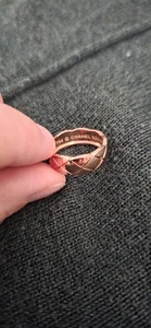 Chanel 18K Rose Gold Coco Crush Ring Sz 6 - Picture 1 of 4