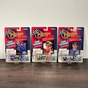 Lot of 3 Winners Circle NASCAR Jeff Gordon COOL CUSTOMS 1/64 Diecast Cars NEW - Picture 1 of 18
