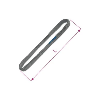 BRACA AD ANELLO CONTINUO 4TON L.1 MT GRIGIA IN POLIESTERE 8177/1 - Imagen 1 de 1