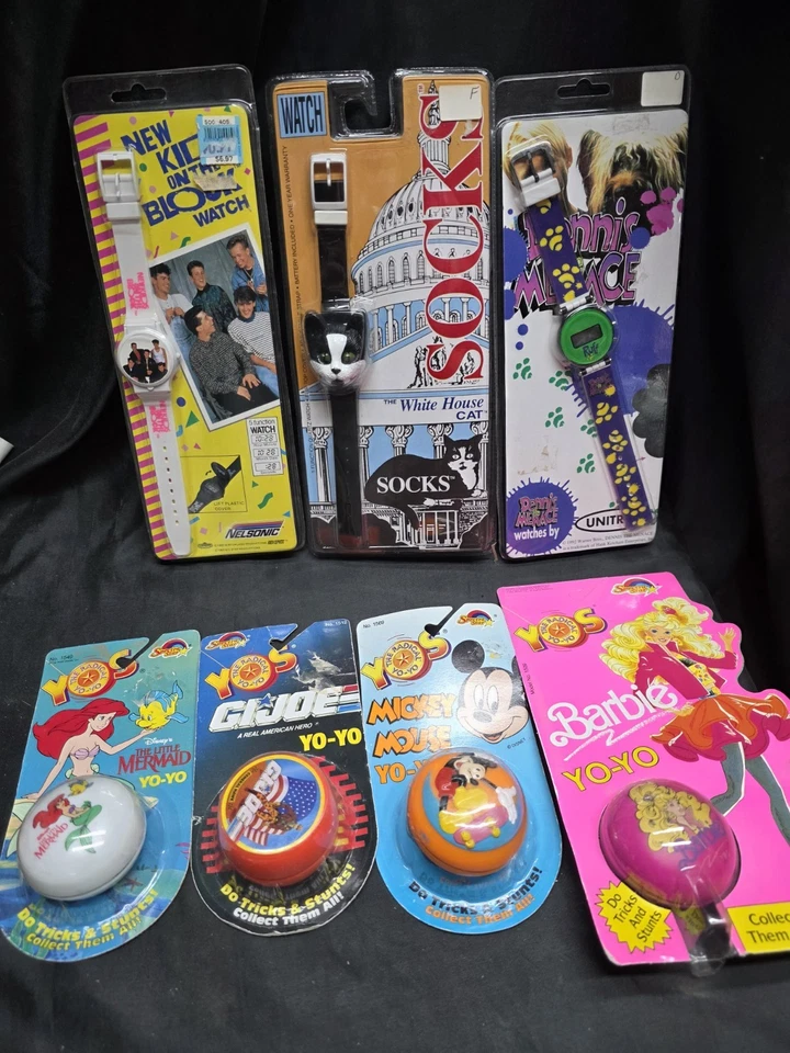 Yoyo Y Reloj Lote Los Espectros Radicales Estrellas Conjunto De 7 Mixtos Yo-yos Disney  Foto 1 de 4