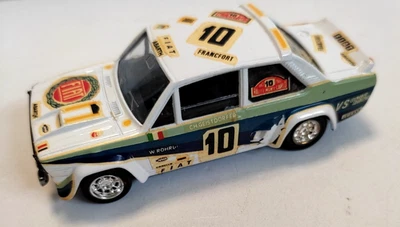 LUSO TOYS VINTAGE 1:43  AUTO DIE CAST  FIAT  131 ABARTH #10  BIANCO ART M-17 - Immagine 1 di 4