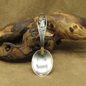 Cucchiaio bambino vintage Watson Co. argento sterling Little Bo Peep - Foto 1 di 6