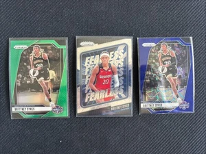 🏀 Brittney Sykes 2024 WNBA Prizm 3 Karten Lot Fearless + Green + Blue Velocity 🏀 - Bild 1 von 2