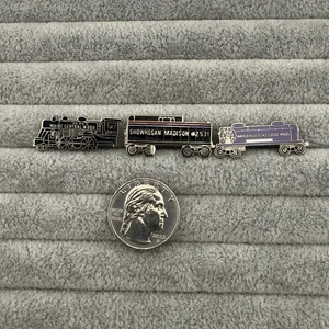 Lot Set Of 3 Maine Elks Lodge Skowhegan Madison 2531 Waterville 905 Train Pins - Picture 1 of 3