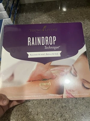 Young Living Raindrop Technique Essential Oil Collection Kit NEW/SEALED - Image 1 of 2