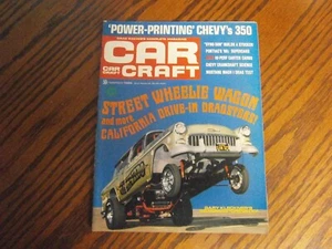 Vintage March 1969 Issue Of CAR CRAFT Magazine Street Wheelie Wagon - Picture 1 of 2
