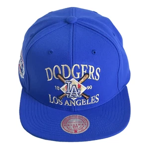 Mitchell & Ness Los Angeles Dodgers Grand Slam Coop Blue Adjustable Snapback Hat - Picture 1 of 7