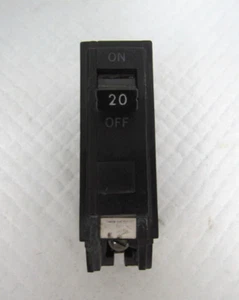 INTERRUPTOR DE CIRCUITO GE 120/240V 20A TIPO THQB 1 POLO - Imagen 1 de 6