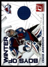 2010-11 Donruss Boys of Winter Craig Anderson Colorado Avalanche #13 R52
