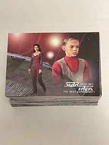 1995 Skybox STAR TREK THE NEXT GENERATION Season 3 Complete 108 Card Set - Picture 1 of 1
