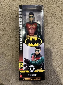 Figura de acción DC Comics Batman Missions ROBIN True Moves 12" - Imagen 1 de 2