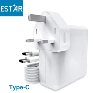 61W USB-C Power Adapter Charger for Apple Macbook Pro & Air A1947 +Cable+Plug - Picture 1 of 6