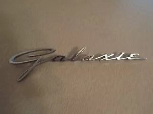 Fender Emblem 1962 Ford Galaxie 500 Quarter Panel Badge 62 Trim Part Ornament A - Foto 1 di 15