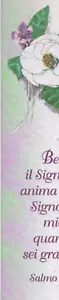 Bookmark Bless the Lord, my soul; my God, how great you are! san paolo - Picture 1 of 1