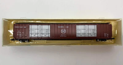 N Minitrix Hi Cube Cushion Box Car Railroad Train #3314 Missouri Pacific #272004 - Image 1 of 4