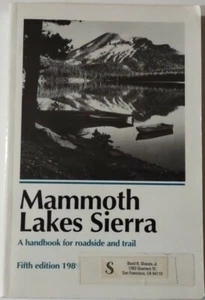 Mammoth Lakes Sierra : A Handbook for Roadside and Trail by Elden Vestal, Dean R - Picture 1 of 1