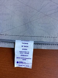 Thomas 39" Back Green Seat Cover 40039-0014 - Bild 1 von 6