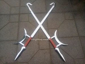 Ganchos dobles cabeza de tigre de kung fu gancho de tigre de wushu espadas - Imagen 1 de 7