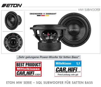 Produit B Eton MW 6.5 Move Woofer 16,5 cm, châssis subwoofer 6,5 pouces 500 w... - Photo 1/4